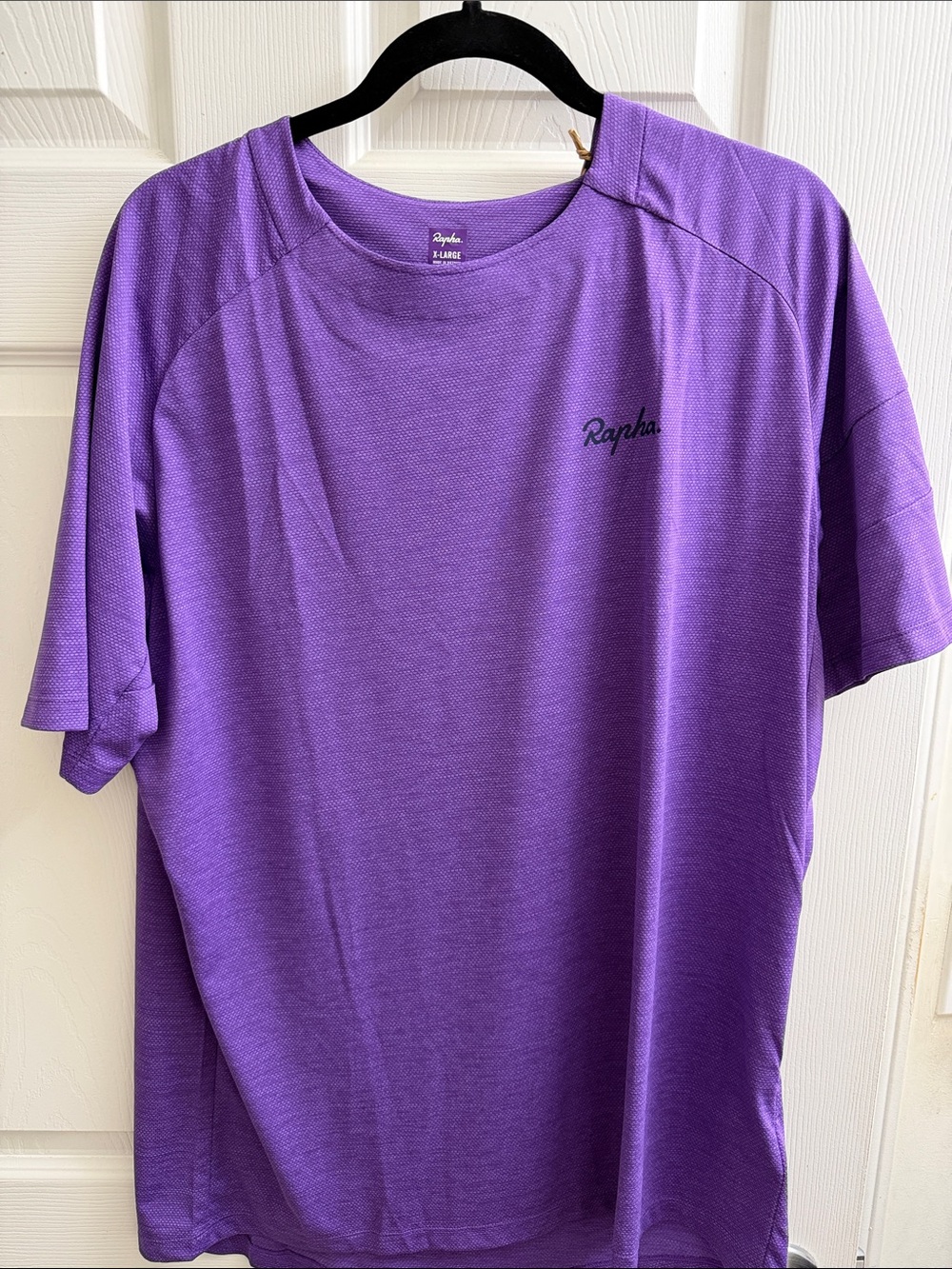 Rapha Trail Tech Purple Short-Sleeve Performance Tee